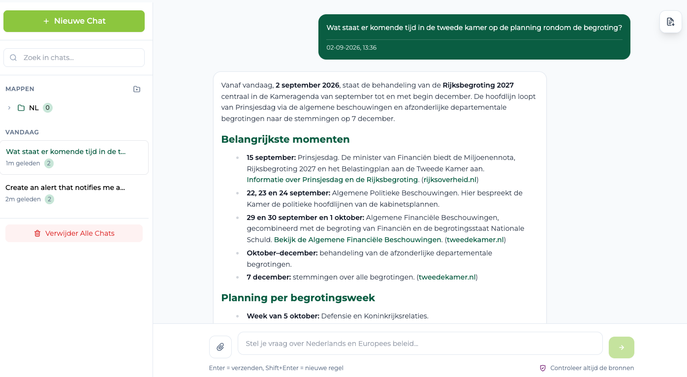 2. Krijg Duiding (samenvatting + context)